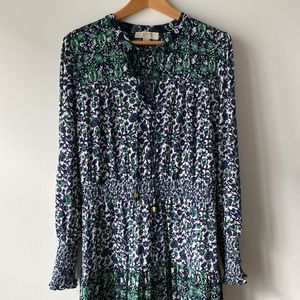 Michael Kors floral paisley patterned dress